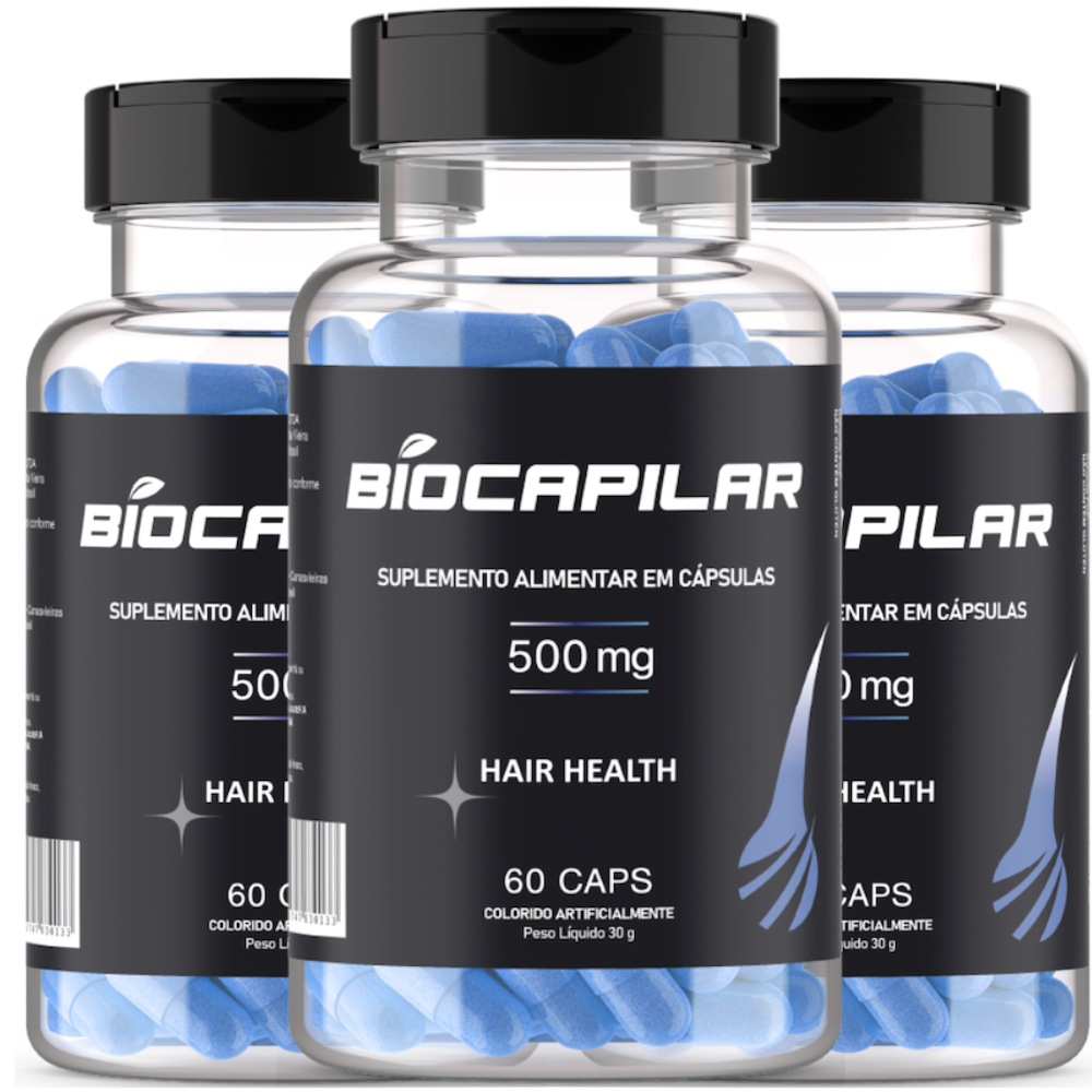 Biocapilar 3 Frascos