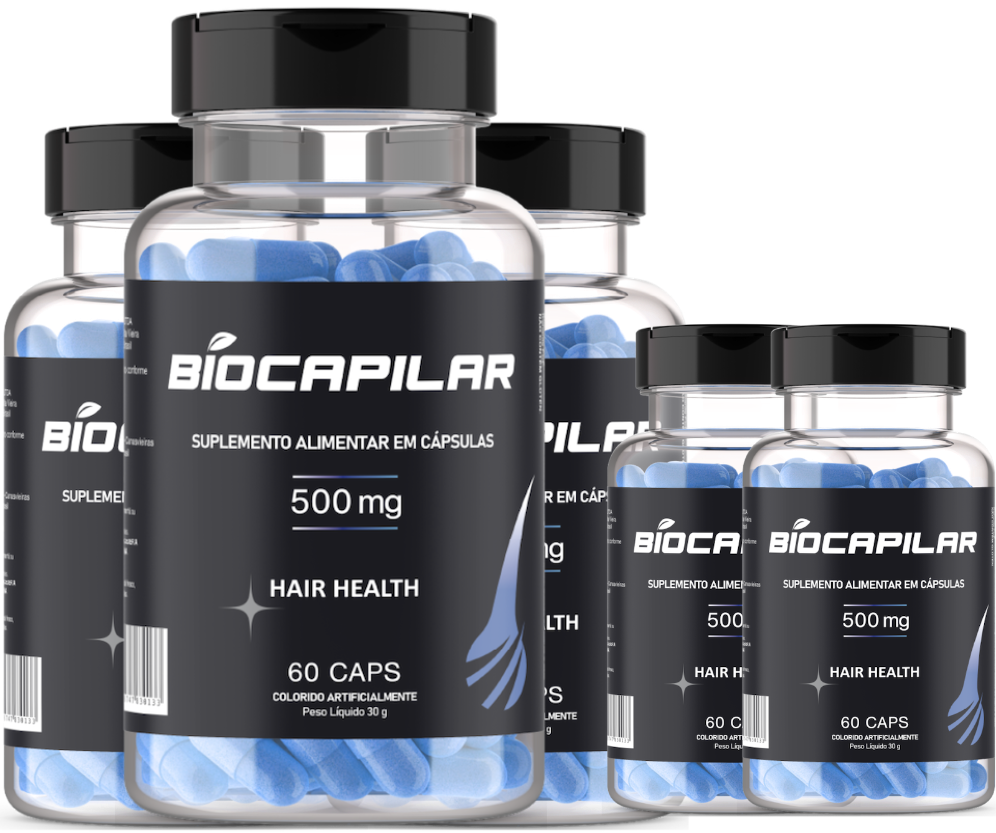 Biocapilar 5 Frascos